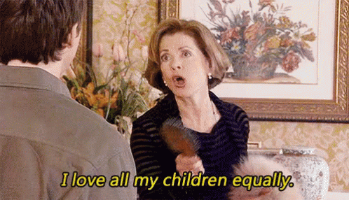 I Love All My Children Equally GIF - Lucille Bluth Jessica Walter I Love  All My Children Equally - Discover & Share GIFs