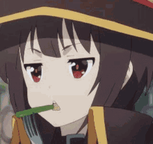 konosu kono subarashii sekai ni shukufuku wo konosuba megumin asparagus bite