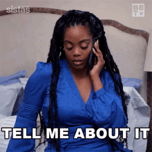 Tell Me About It Sabrina Hollins GIF - Tell Me About It Sabrina Hollins Sistas GIFs