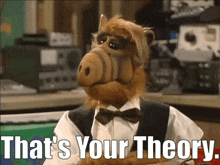 Alf Thats Your Theory GIF - Alf Thats Your Theory Theory GIFs