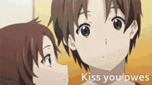 Kiss You Pwes Ollie Kisses GIF - Kiss You Pwes Ollie Kisses Love You Ollie GIFs