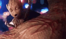 Groot Bebé Dulces Sueños Amor GIF - Groot Gotg GIFs
