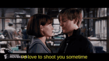Id Love To Shoot You Sometime Spiderman GIF