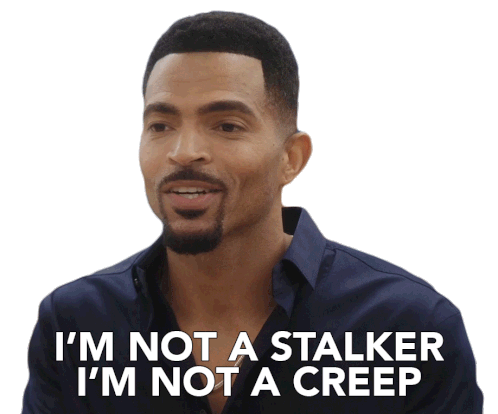 Im Not A Stalker Im Not A Creep Sticker - Im Not A Stalker Im Not A Creep Sistas Stickers