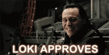 Loki Approved Tom Hiddleston GIF - Loki Approved Tom Hiddleston Loki GIFs