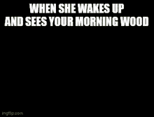 when she wakes up and sees your morning wood , a penguin is looking out of a window .