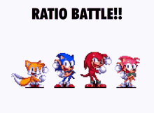 Sonic Ratio GIF - Sonic Ratio Tails GIFs
