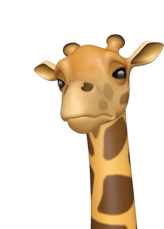 Giraffe Emoji Girrafe Sticker - Giraffe Emoji Girrafe Supercoolgiraffe Stickers