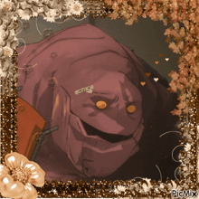 a picture of a monster with the word picmix at the bottom of the picture