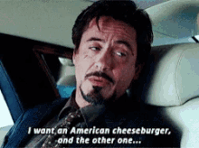 Tony Stark Burger GIF - Tony Stark Burger King GIFs