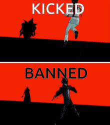 Kick ban. Ban Kick.