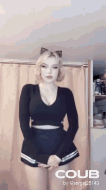 Catears Sexy GIF - Catears Sexy Blonde GIFs