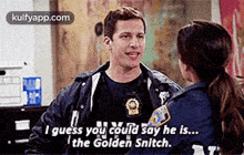 I Guess You Could Say He Is...Lthe Golden Snitch..Gif GIF - I Guess You Could Say He Is...Lthe Golden Snitch. B99 Hindi GIFs