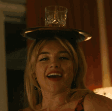 Laughing Alice GIF - Laughing Alice Florence Pugh GIFs