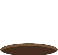 a cartoon character wearing a beaver hat with the word hey on top