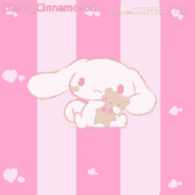 cute sanrio cinnamoroll pink bear
