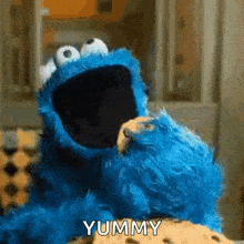 Champagne Barbie Cookie Monster GIF