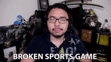 Broken Sports Game Non Functional Game GIF - Broken Sports Game Non Functional Game Sports Game That Doesnt Work GIFs