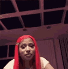 Nicki Straight Face GIF - Nicki Straight Face Shake Head GIFs