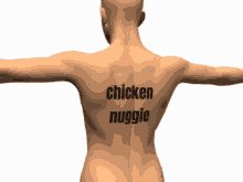 Chicken Nuggie Chicken GIF - Chicken Nuggie Chicken Back GIFs