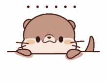 surprise otter