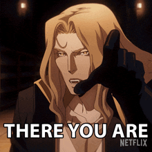 There You Are Alucard GIF - There You Are Alucard Castlevania GIFs