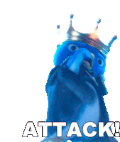 Attack Penguin King Sticker - Attack Penguin King The Super Mario Bros Movie Stickers