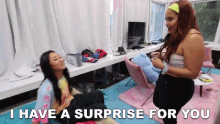 I Have A Surprise For You Lizzy Capri GIF - I Have A Surprise For You Lizzy Capri I Got Something For You GIFs