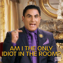 am i the only idiot in the room reza farahan shahs of sunset no idea no clue