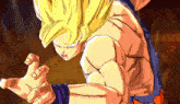 Super Saiyan Goku Combo GIF - Super Saiyan Goku Combo GIFs