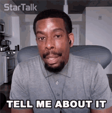 Tell Me About It Chuck Nice GIF - Tell Me About It Chuck Nice Startalk GIFs
