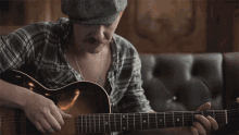 Playing Guitar Foy Vance GIF - Playing Guitar Foy Vance Be The Song GIFs