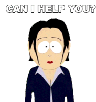 Can I Help You South Park Sticker - Can I Help You South Park Toms Rhinoplasty Stickers