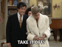 Take It Off Remove It GIF - Take It Off Remove It Remove Your Coat GIFs
