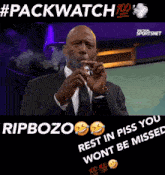 ripbozo rip bozo rest in piss packwatch james worthy