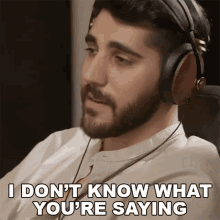 I Dont Know What Youre Saying Rudy Ayoub GIF - I Dont Know What Youre Saying Rudy Ayoub I Have No Idea What Youre Talking About GIFs