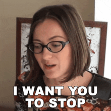 I Want You To Stop Jade Joddle GIF - I Want You To Stop Jade Joddle Engvid GIFs
