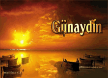 Gunaydin Good Morning GIF - Gunaydin Good Morning Sea GIFs