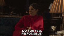 Do You Feel Responsible Special Agent Sonya Falsworth GIF
