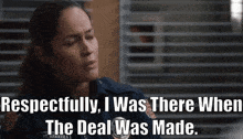 Station 19 Andy Herrera GIF - Station 19 Andy Herrera Respectfully I Was There When The Deal Was Made GIFs