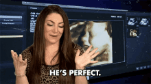 Hes Perfect Ultrasound GIF - Hes Perfect Ultrasound Happy GIFs