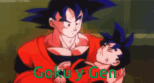 Goku Y Gohan Dragon Ball Z GIF - Goku Y Gohan Dragon Ball Z GIFs
