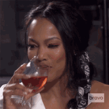 Staring Real Housewives Of Beverly Hills GIF - Staring Real Housewives Of Beverly Hills Drinking GIFs
