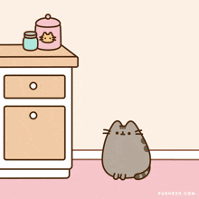 Pusheen Cat Fat Cat GIF - Pusheen Cat Fat Cat GIFs