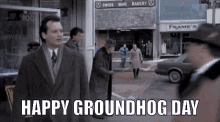 Groundhog Day Punch GIF - Groundhog Day Punch Bad Day GIFs