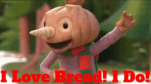 Bob The Builder Spud The Scarecrow GIF - Bob The Builder Spud The Scarecrow I Love Bread GIFs