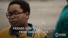 Friends Dont Keep Secrets From One Another GIF