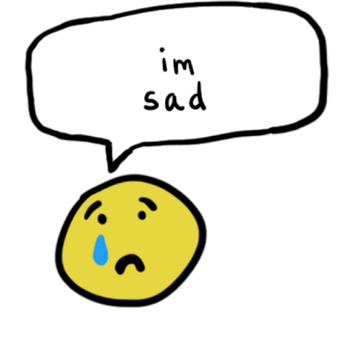 I'M So Sad Imupset Sticker - I'M So Sad Imupset Imsad Stickers