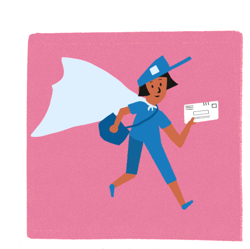 Postal Worker Post Office Sticker - Postal Worker Post Office Mail Man Stickers