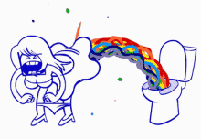 Rainbow Poop GIF - Rainbow Poop GIFs